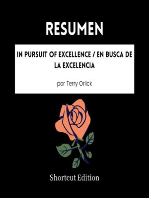 cover image of RESUMEN--In Pursuit of Excellence / En busca de la excelencia por Terry Orlick